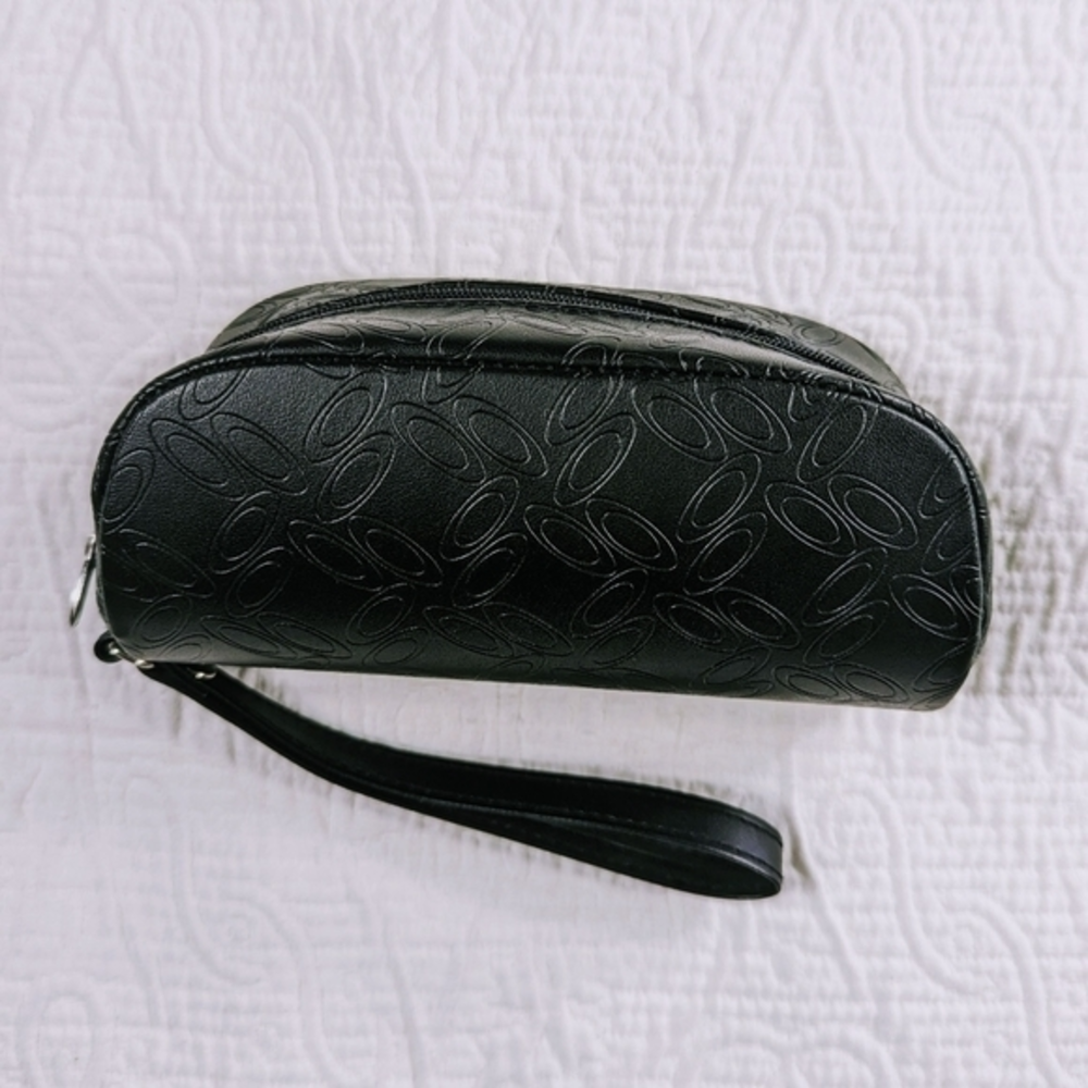 Oakley Authentic Sunglass Case Black Zipper With Wrist Strap